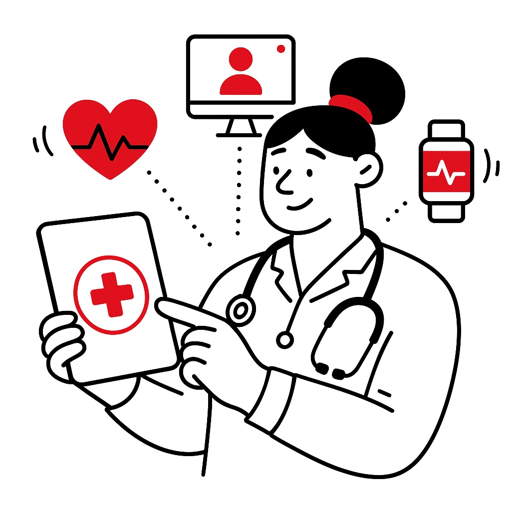 Digitale vaardigheden en medische gegevens