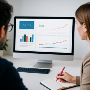 Reporting dashboards Real-time KPI/budget and progress dashboards in Looker Studio or Notion with clear status by workflow.